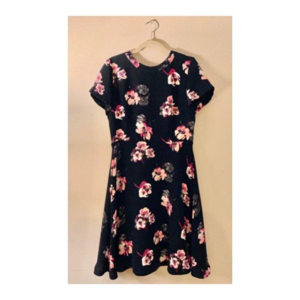 Black Floral Dress